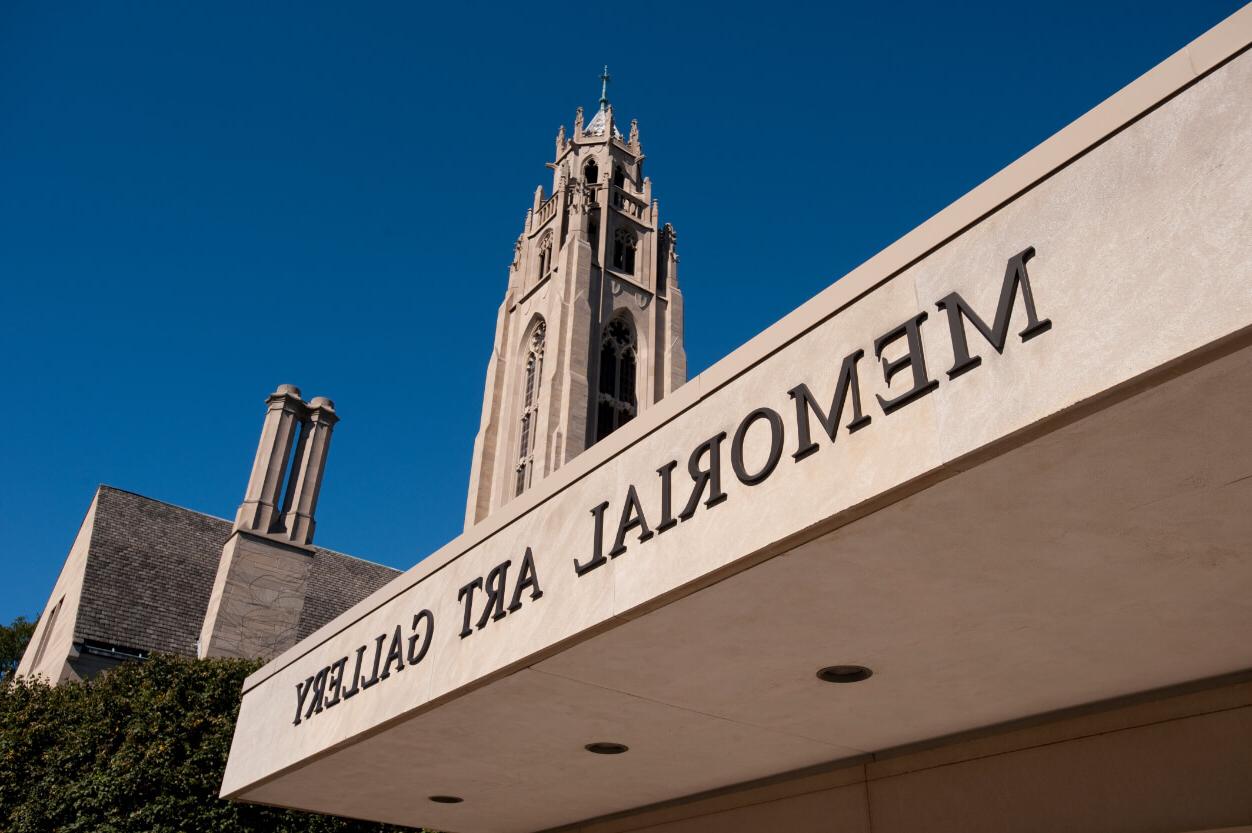 Outside shot of Memorial Art Gallery (MAG)